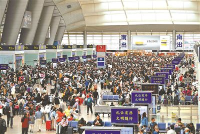 焦点平台：北京七大火车站昨日发送旅客83.3万人次